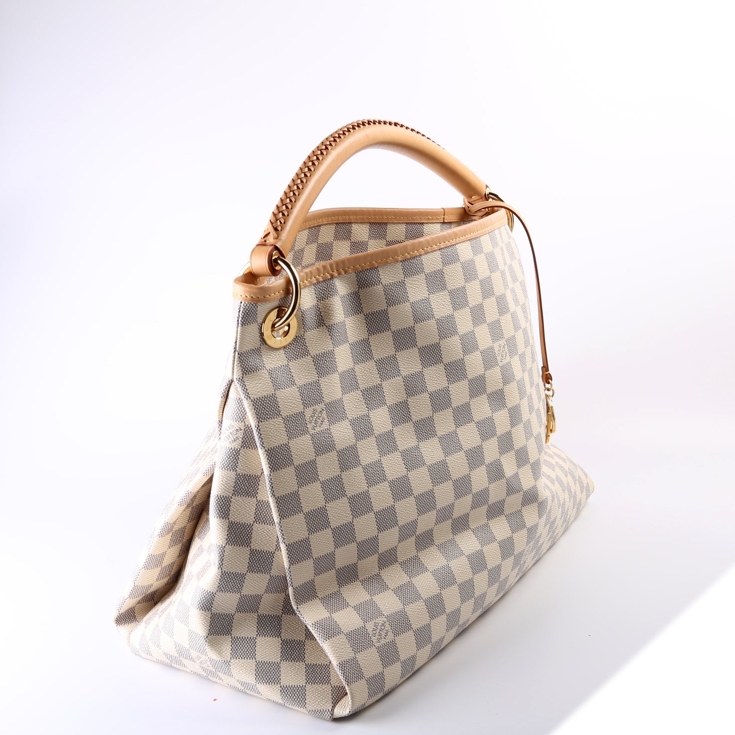 Louis Vuitton Artsy MM NM Azur Damier Handbag