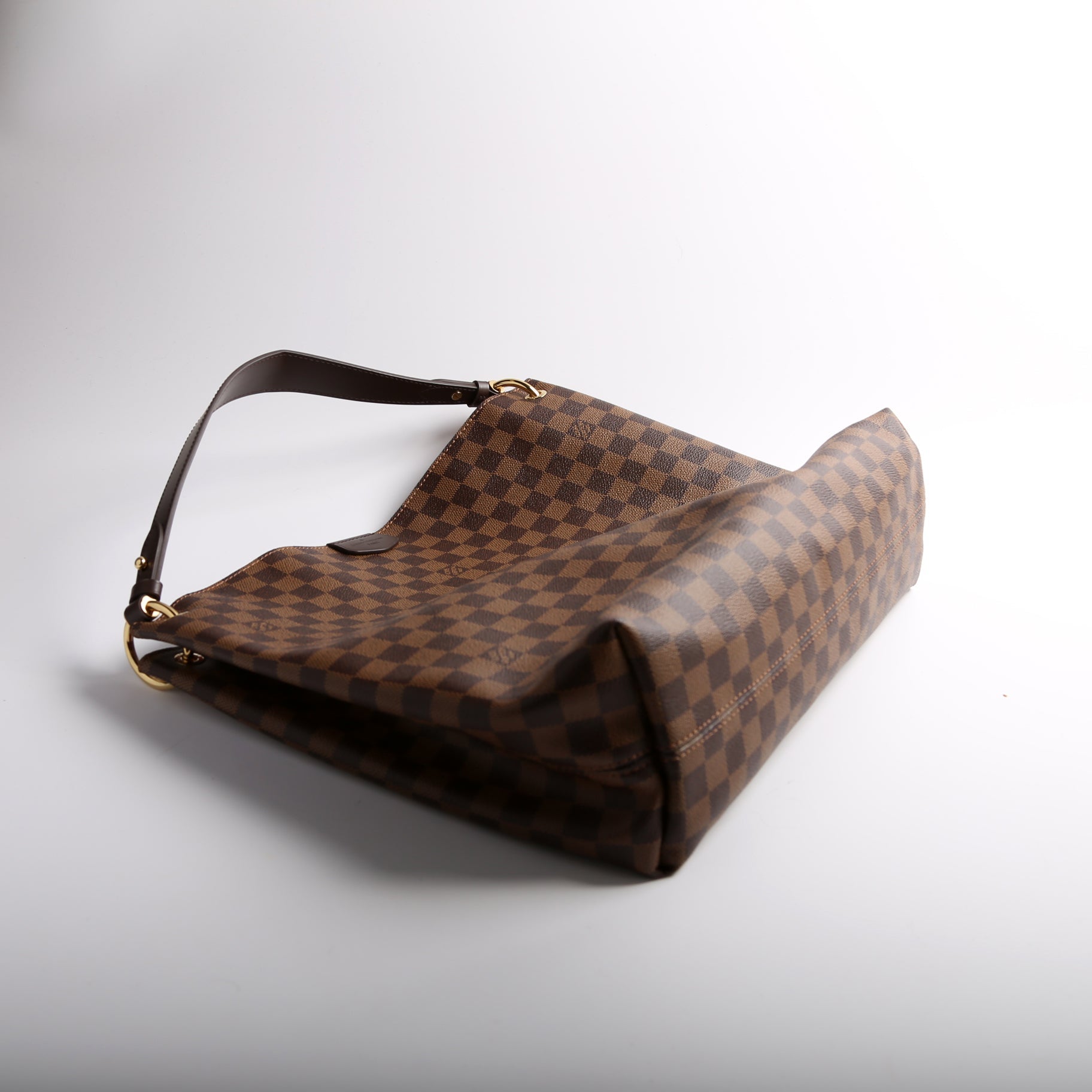 Louis Vuitton Graceful MM Ebene Damier Handbag Ebene 3