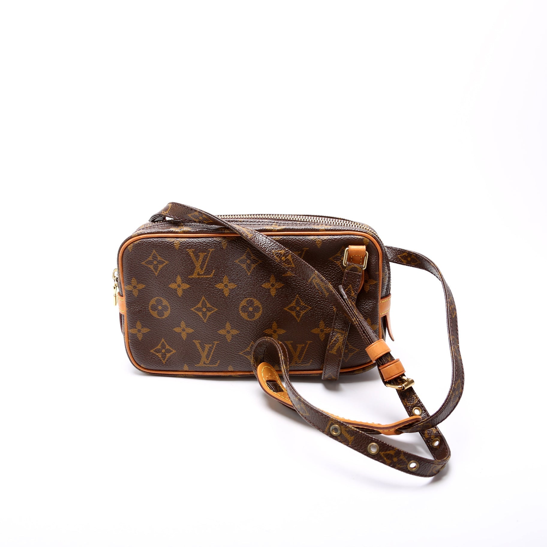 Louis Vuitton Pochette Marly Bandouliere Monogram Clutch Bag 13
