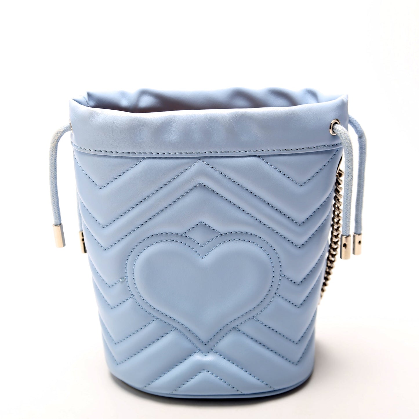 Gucci Marmont Blue Mini Bucket Bag