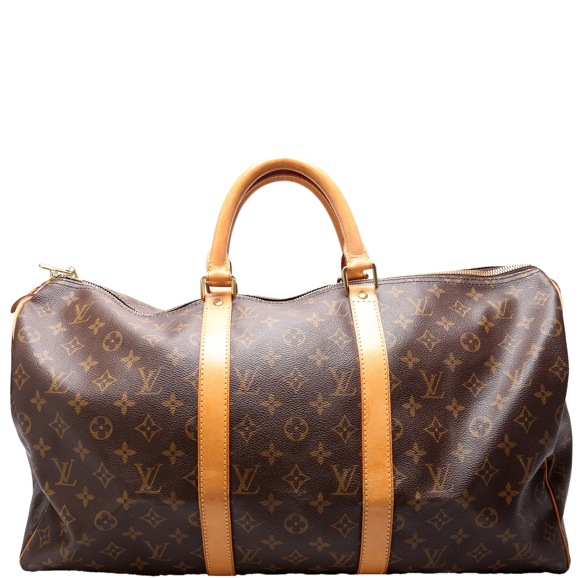 Louis Vuitton Keepall 50 Monogram Travel Bag Monogram 9