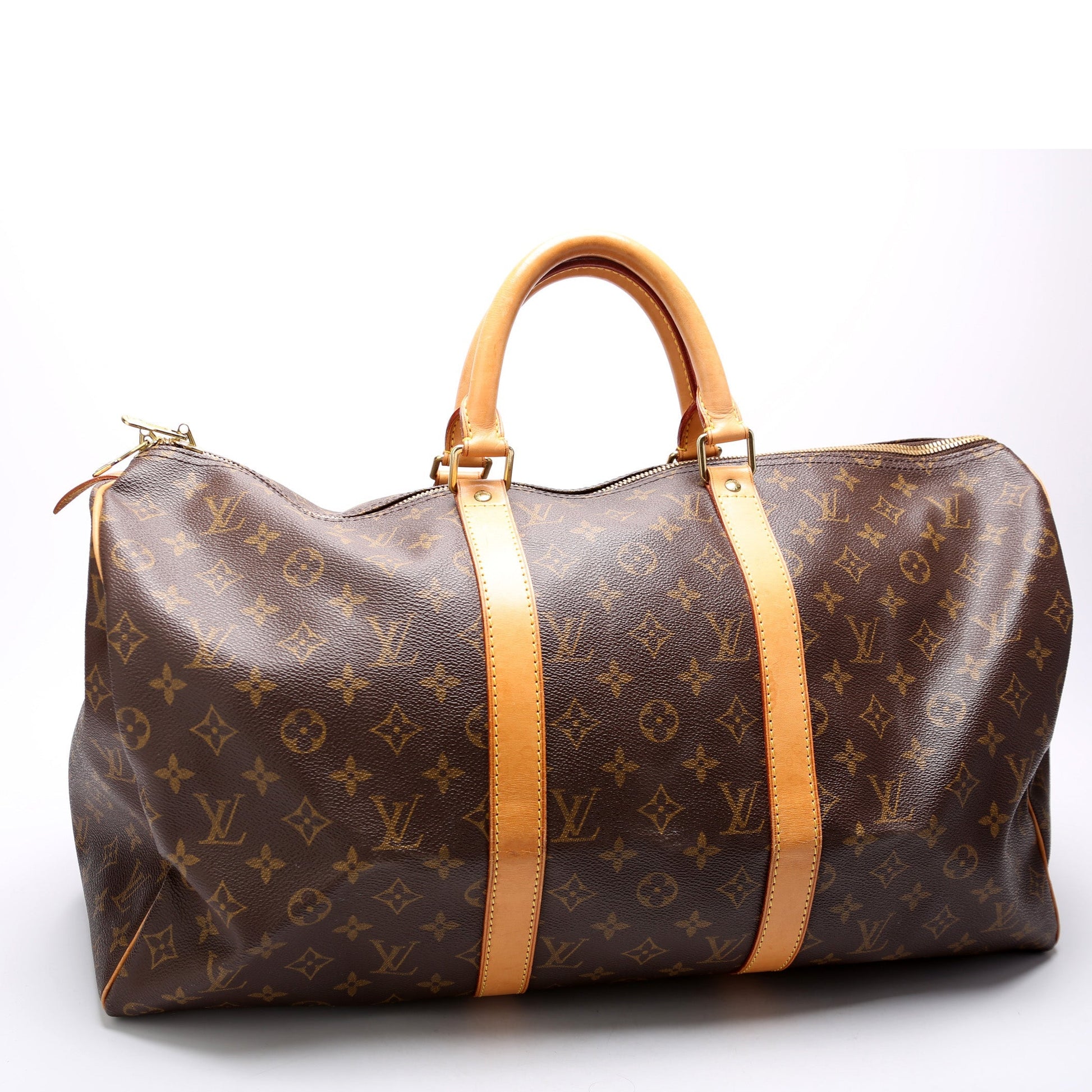 Louis Vuitton Keepall 50 Monogram Travel Bag Monogram 9