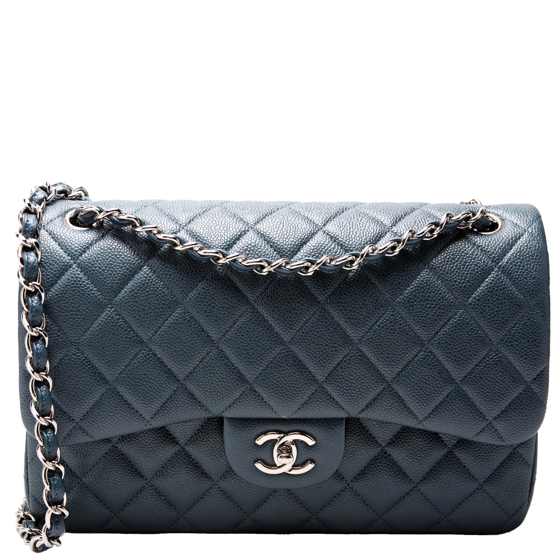 Chanel Classic Flap Jumbo Caviar 20M Handbag