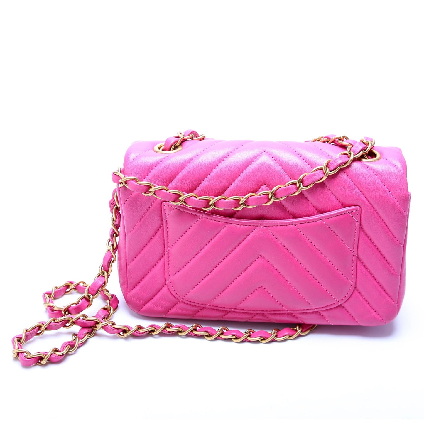 Chanel Classic Flap Rectangle Lambskin 21M Mini Bag