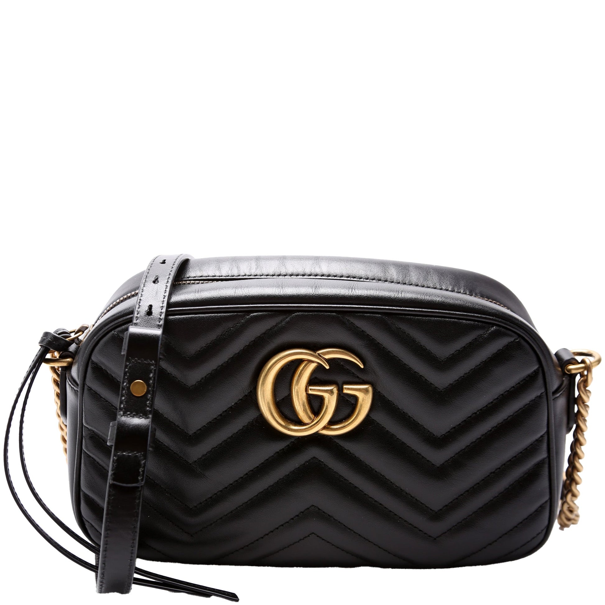 Gucci Marmont Camera Leather Small Crossbody Bag Camera 34