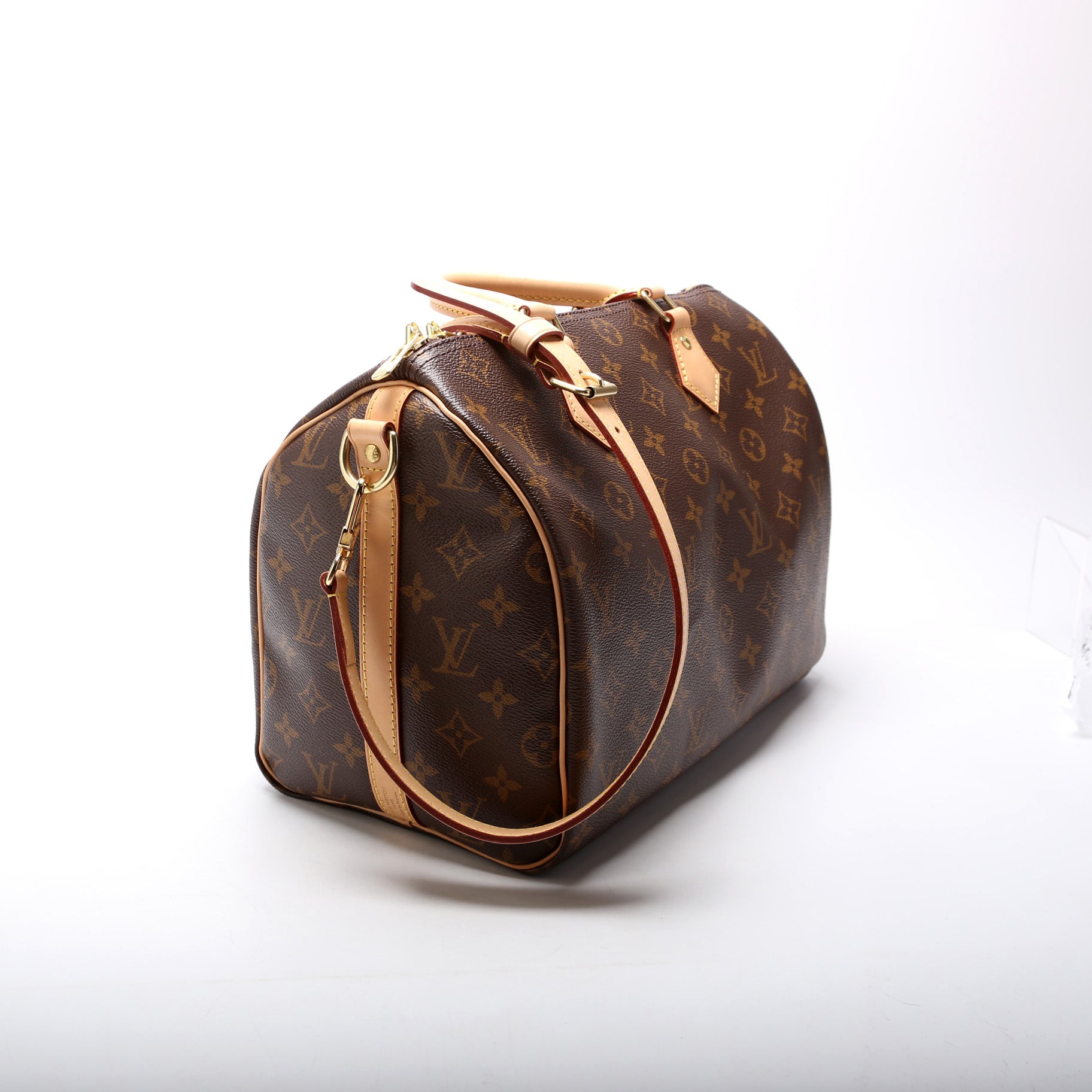Louis Vuitton Speedy 30 Bandouleire Monogram Handbag