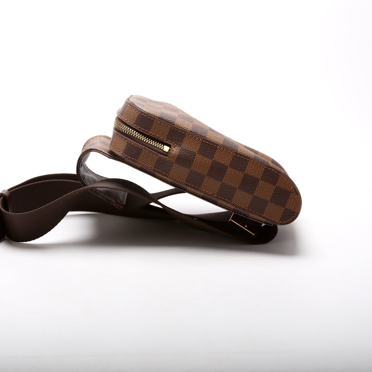 Louis Vuitton Geronimos Ebene Damier Handbag Ebene 26