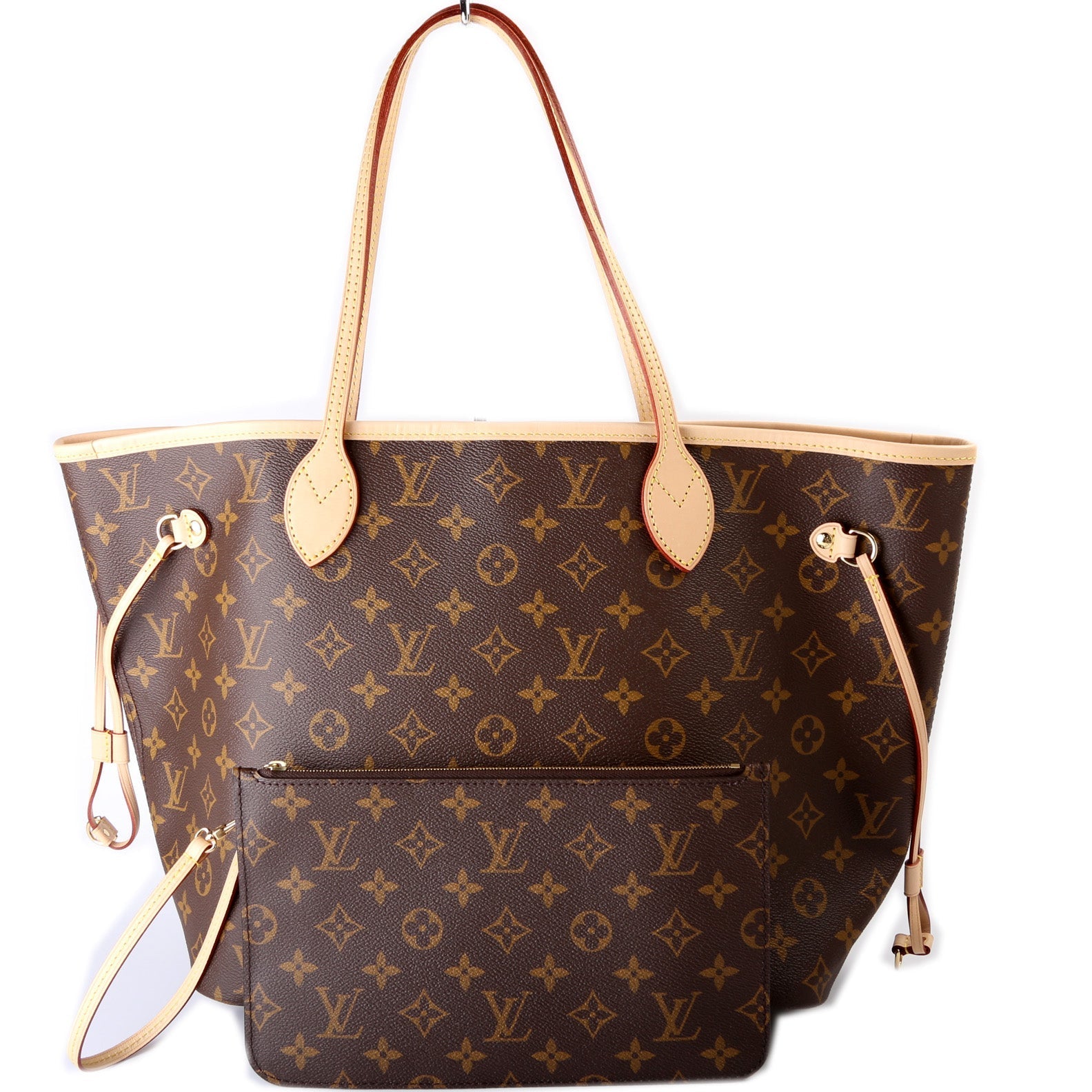 Louis Vuitton Neverfull W MM Monogram Wallet Case Monogram 39