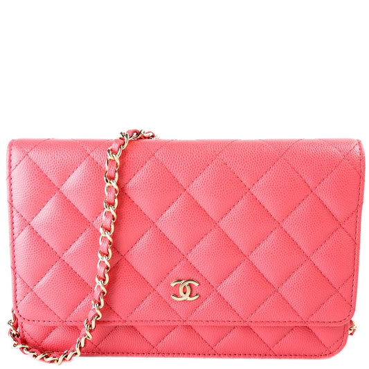 Chanel WOC Classic Quilted Caviar Clutch Bag Caviar 8