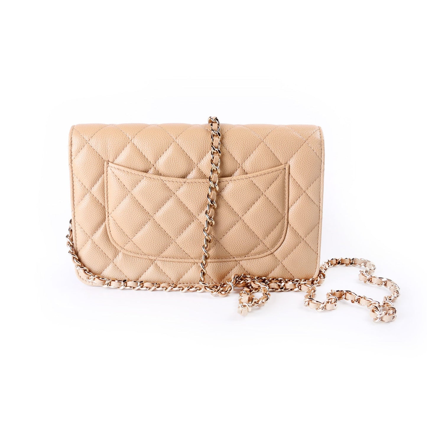 Chanel WOC Classic Quilted Caviar Clutch Bag Quilted Caviar