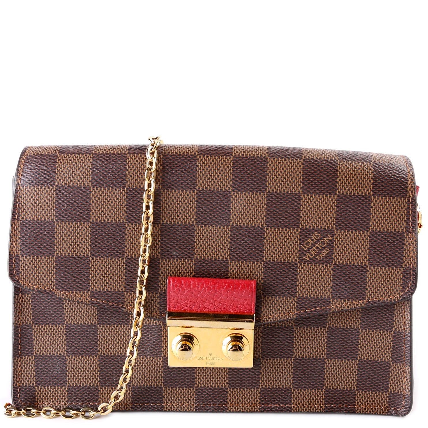 Louis Vuitton Croisette NM Ebene Damier Wallet Case Ebene 2