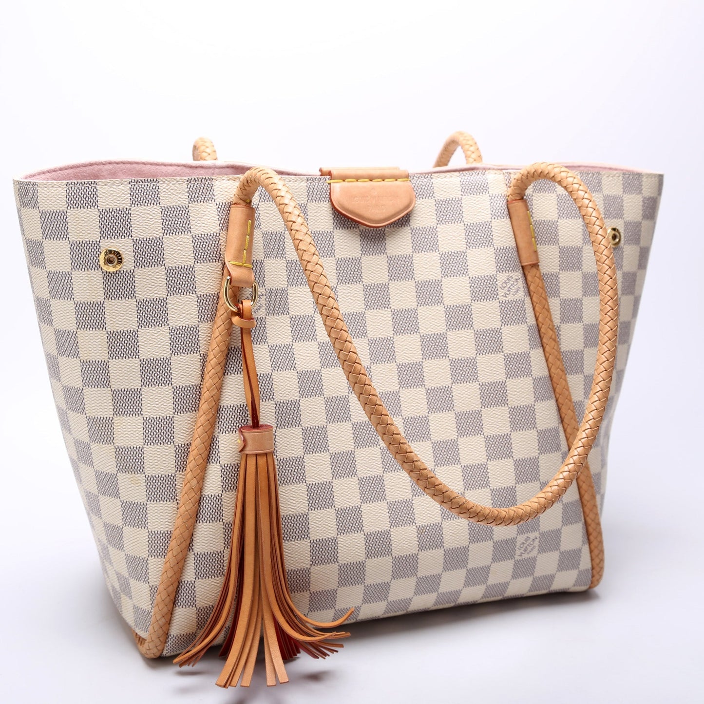 Louis Vuitton Propriano Azur Damier Handbag Azur 9
