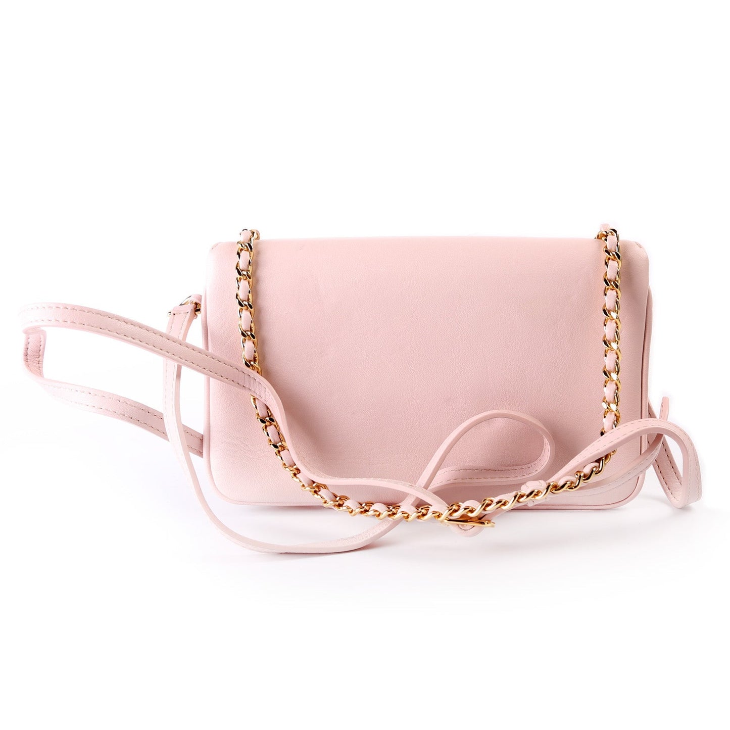 Chanel CC Unchained Lambskin 24M Crossbody Bag
