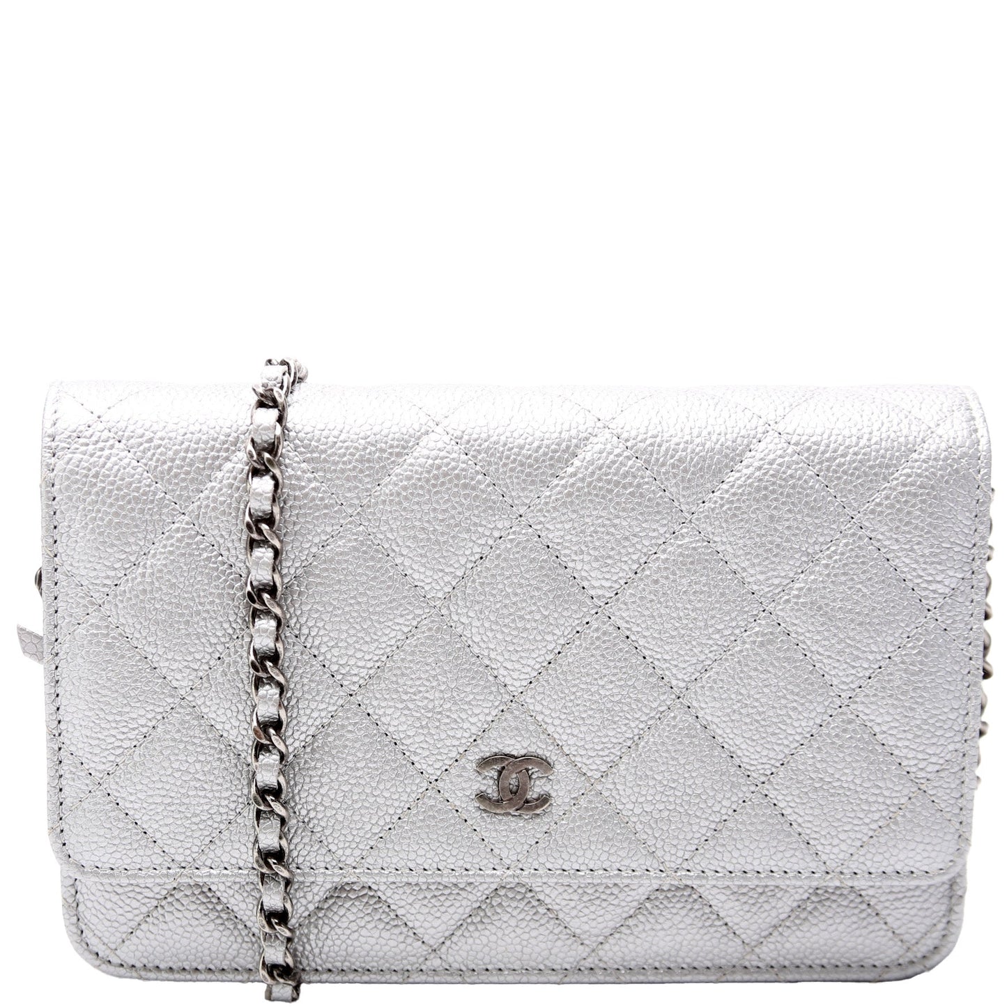 Chanel WOC Classic Quilted Caviar Clutch Bag Caviar 5