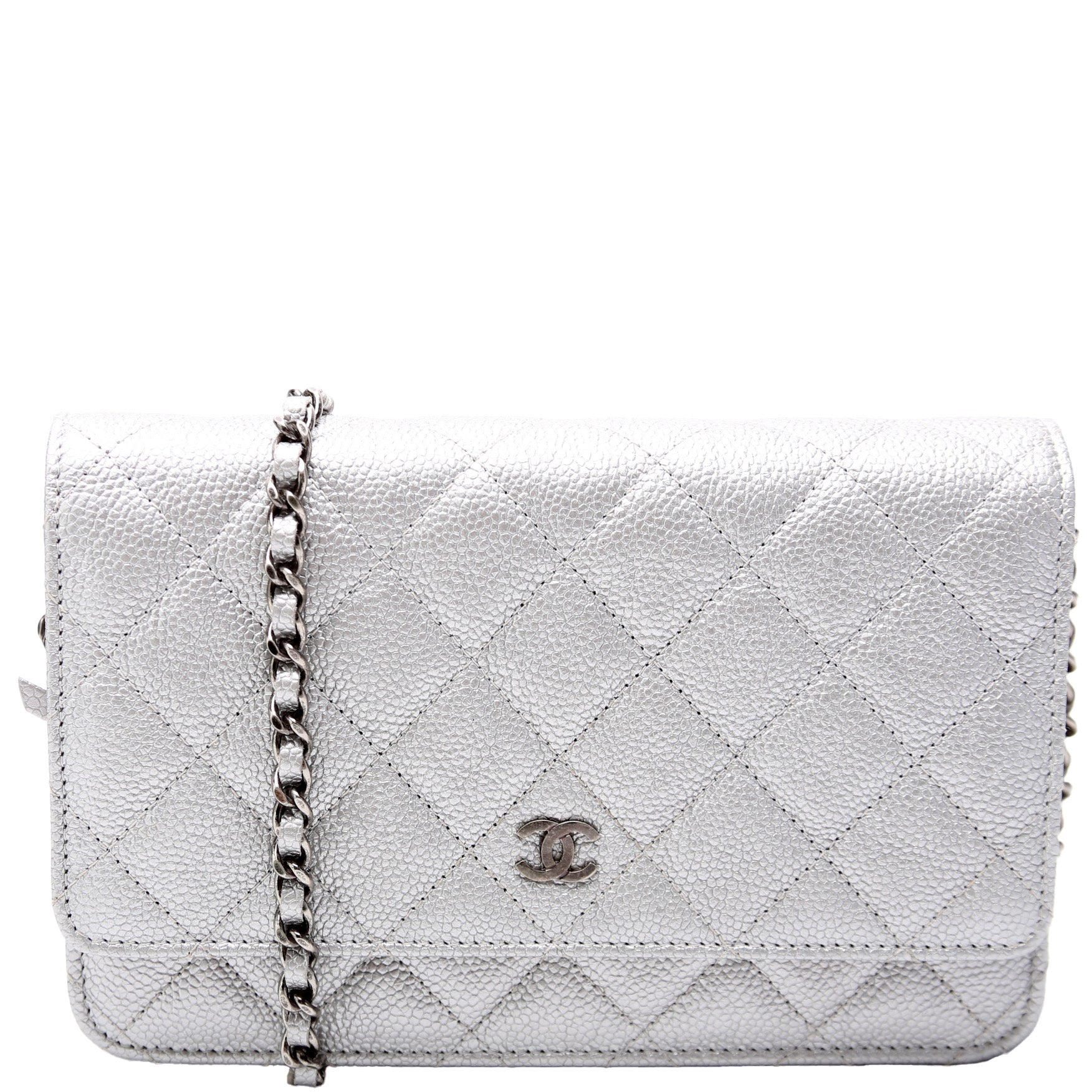 Chanel WOC Classic Quilted Caviar Clutch Bag Caviar 5