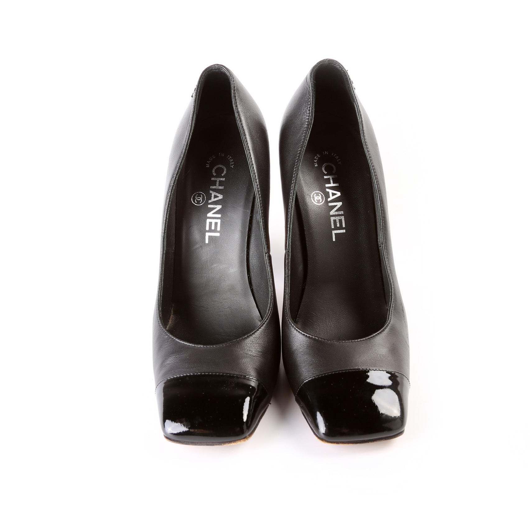 Chanel Cap Toe Pumps Size 38.5