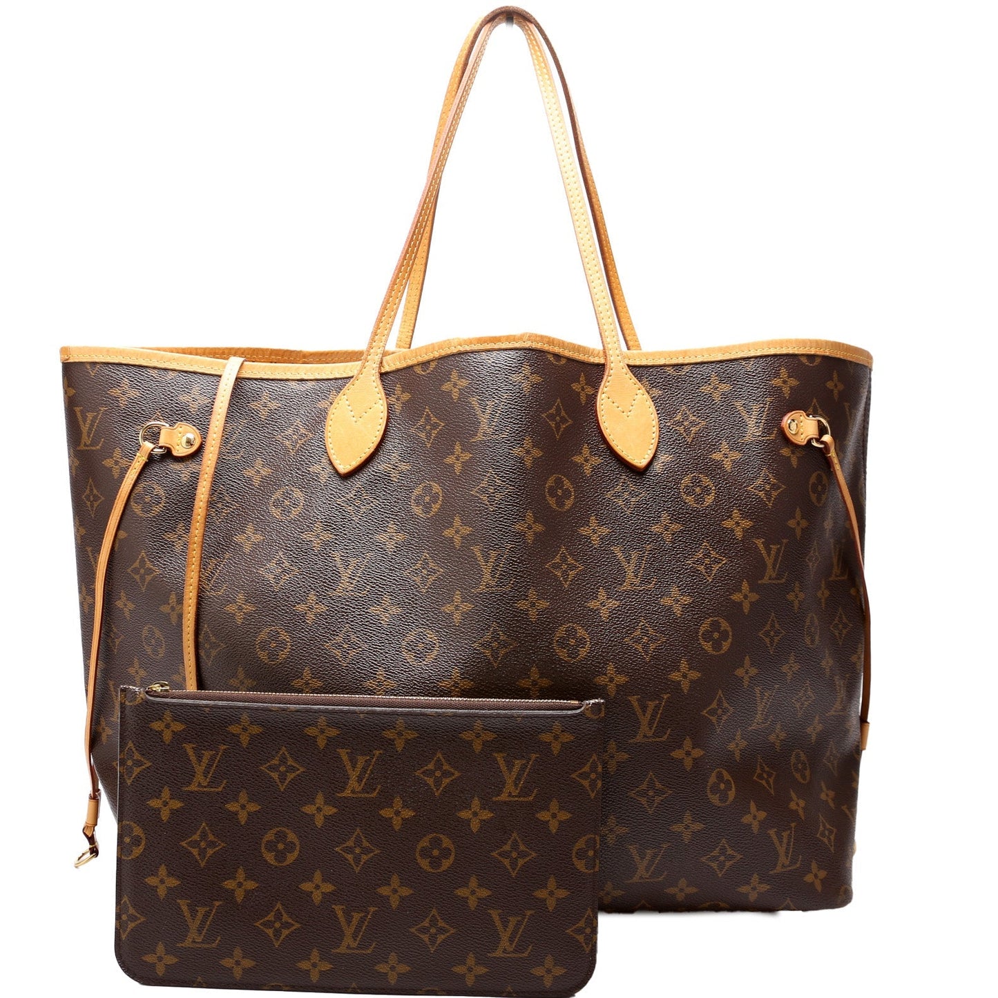 Louis Vuitton Neverfull W GM Monogram Wallet Case Monogram 15