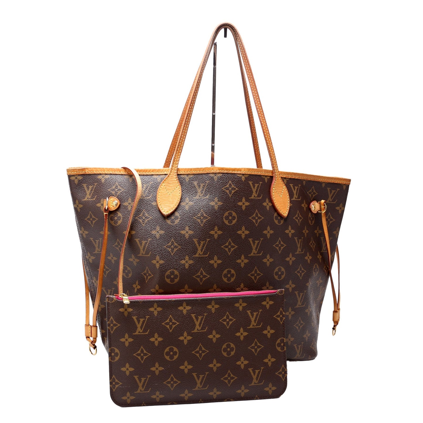 Louis Vuitton Neverfull W MM Monogram Wallet Case Monogram 40