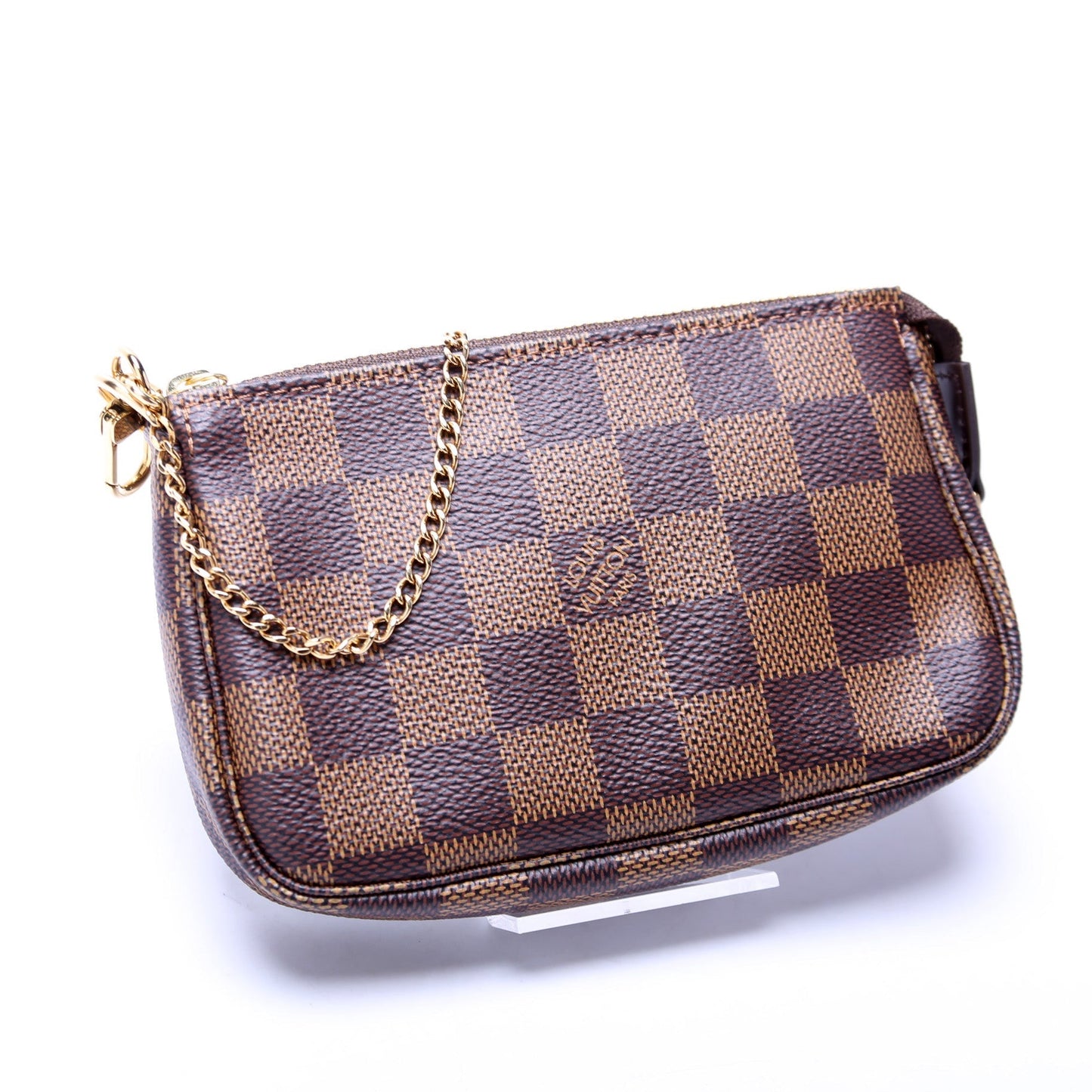 Louis Vuitton Pochette Accessoires Ebene Damier Clutch Bag