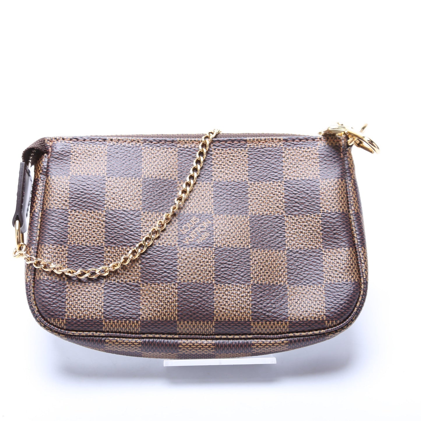 Louis Vuitton Pochette Accessoires Ebene Damier Clutch Bag