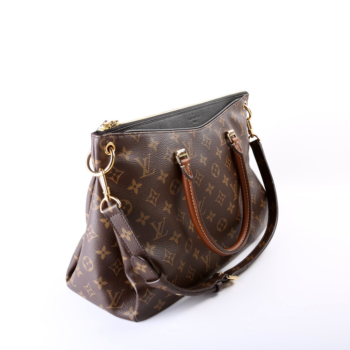 Louis Vuitton Pallas Side Monogram Canvas Tote Bag Side 8