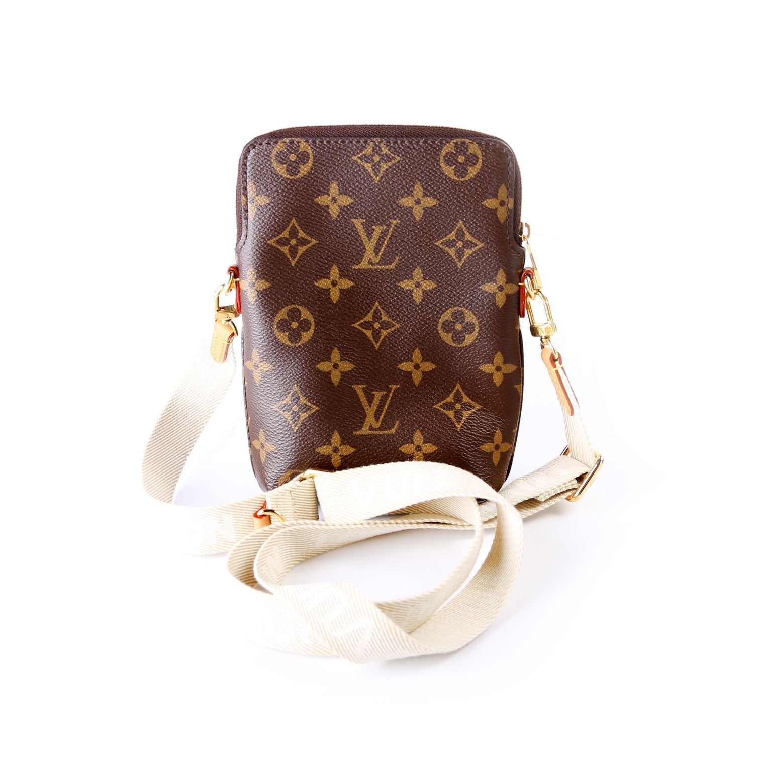 Louis Vuitton Utility Phone Sleeve Monogram Handbag Monogram 6