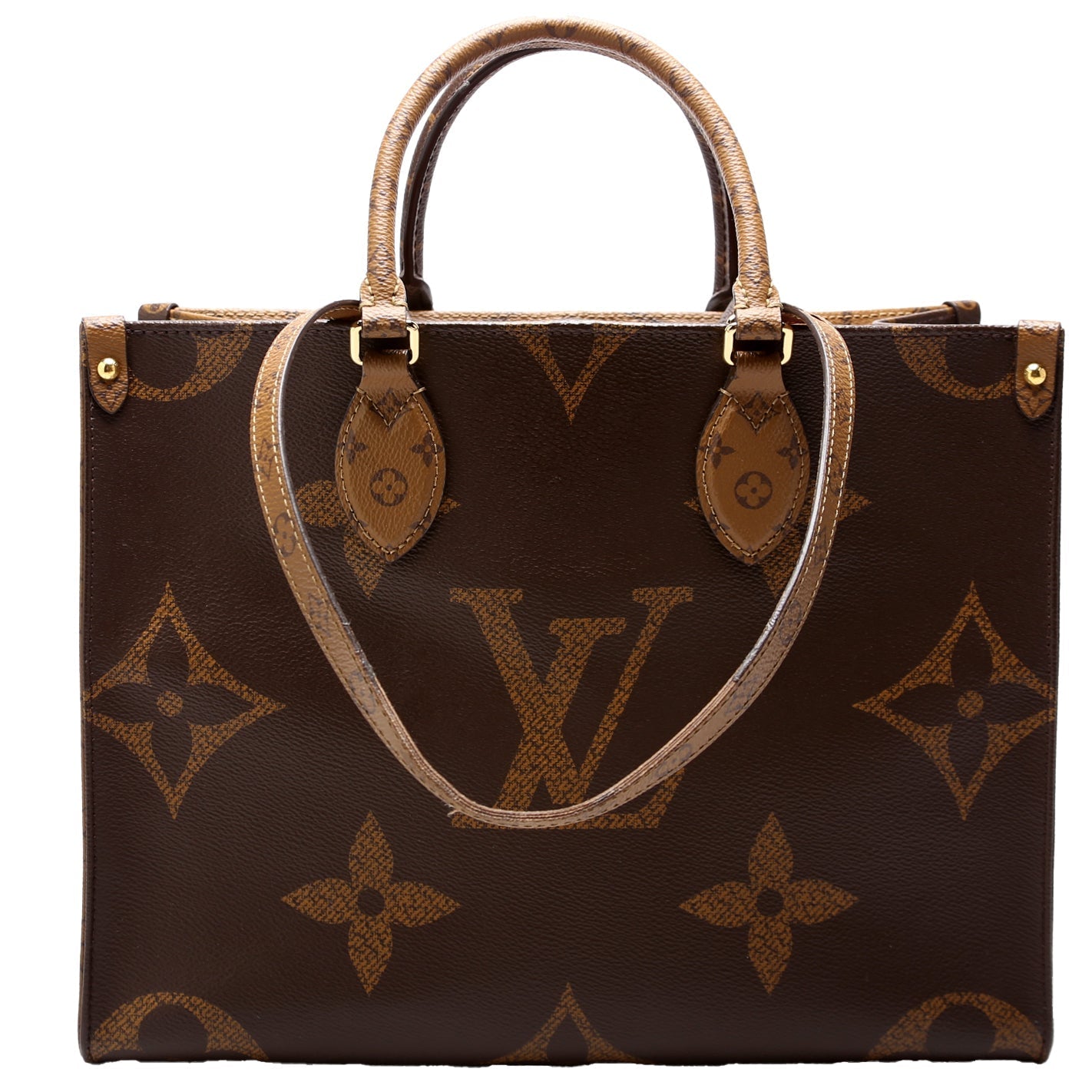 Louis Vuitton ONTHEGO MM Reverse Monogram Handbag Reverse 5