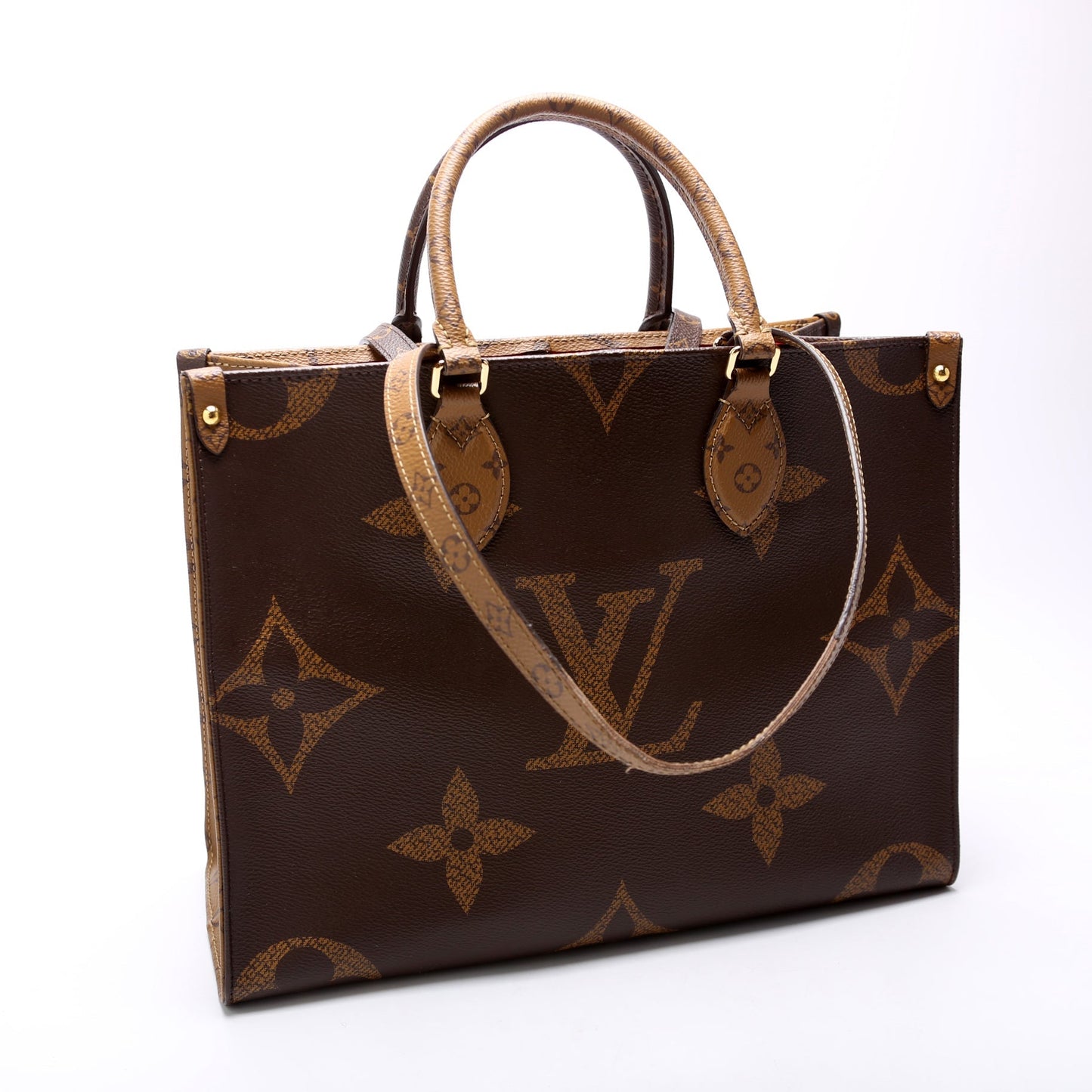 Louis Vuitton ONTHEGO MM Reverse Monogram Handbag Reverse 5