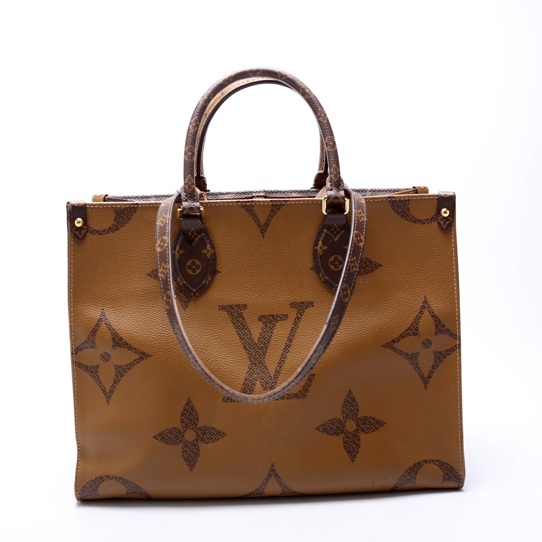 Louis Vuitton ONTHEGO MM Reverse Monogram Handbag Reverse 5