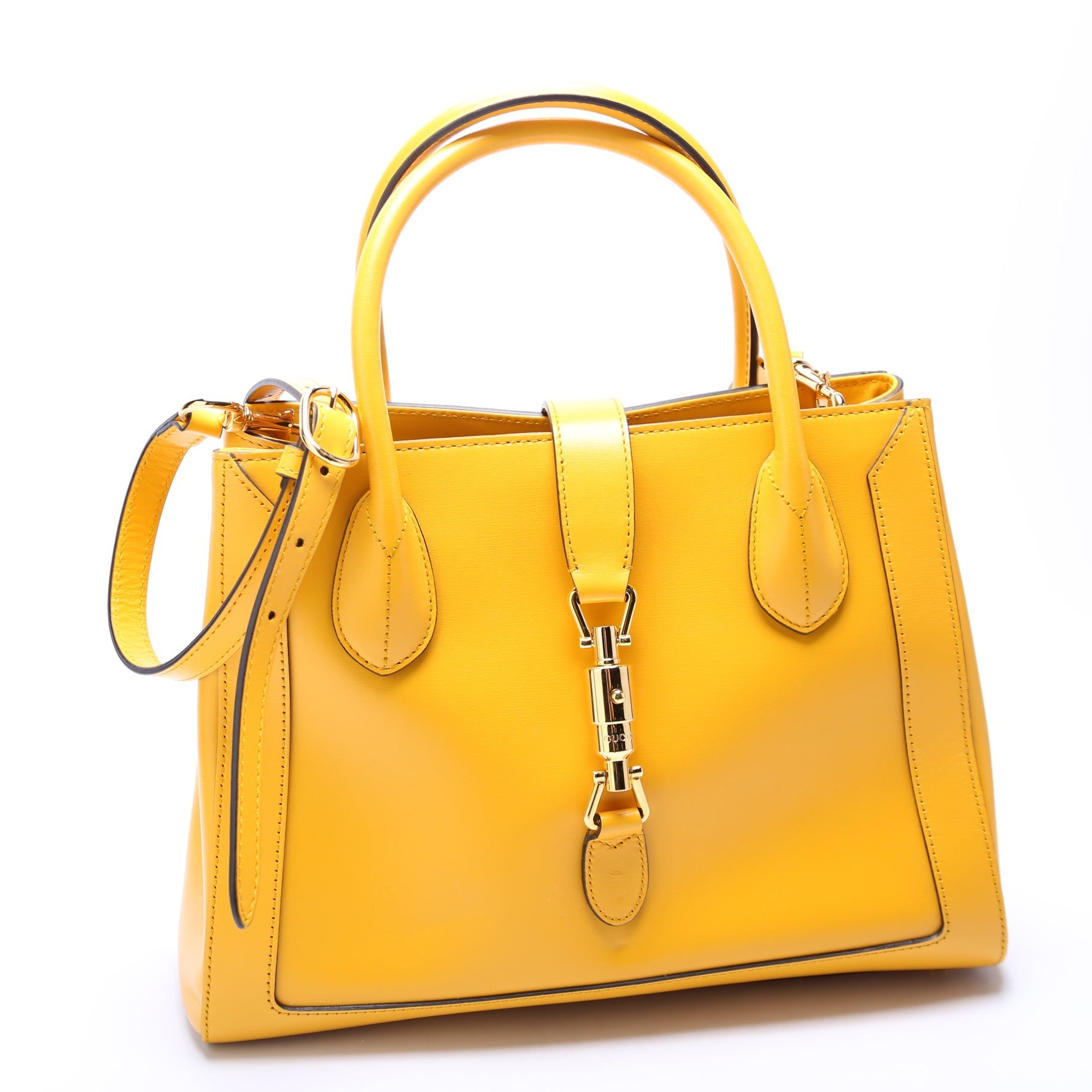 Gucci Jackie Leather Medium Tote Bag