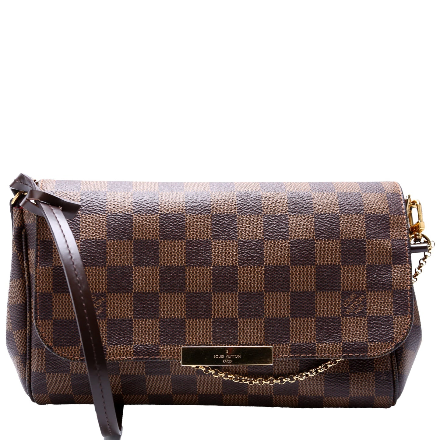 Louis Vuitton Favorite MM Ebene Damier Handbag Ebene 24
