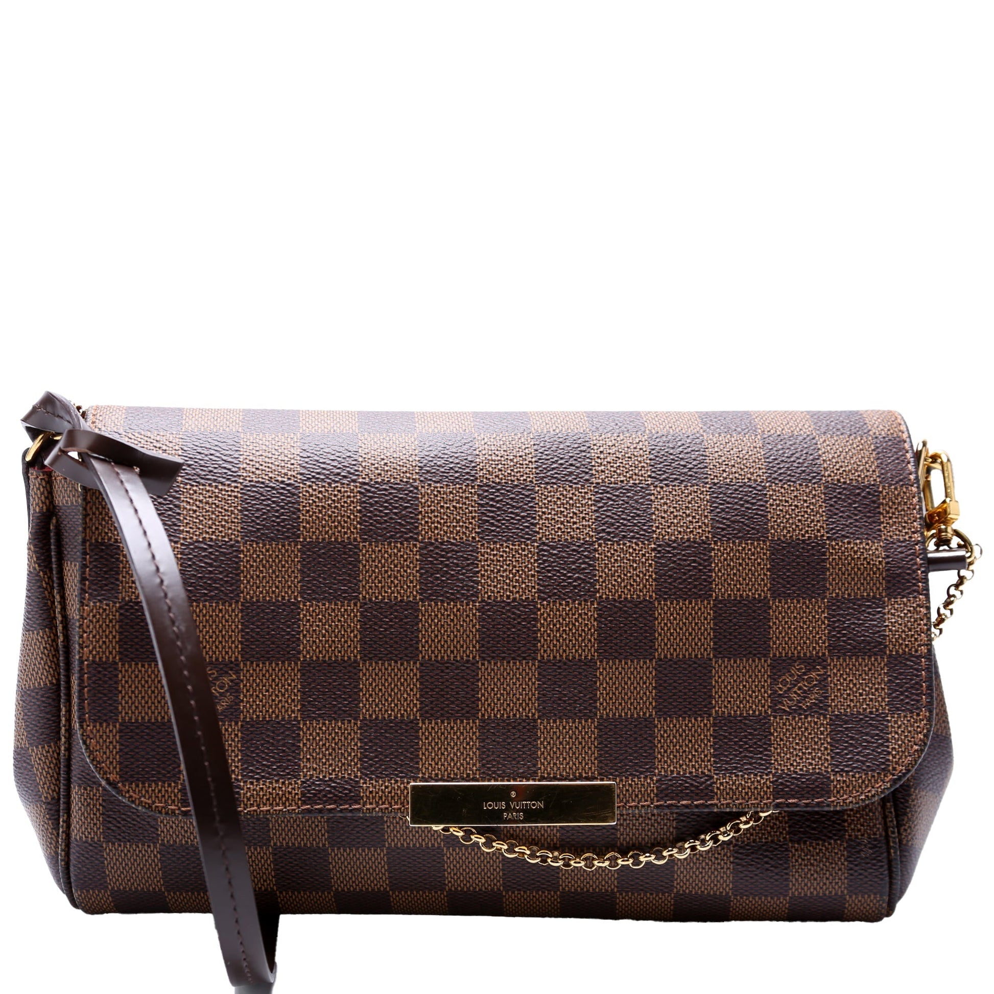 Louis Vuitton Favorite MM Ebene Damier Handbag Ebene 24