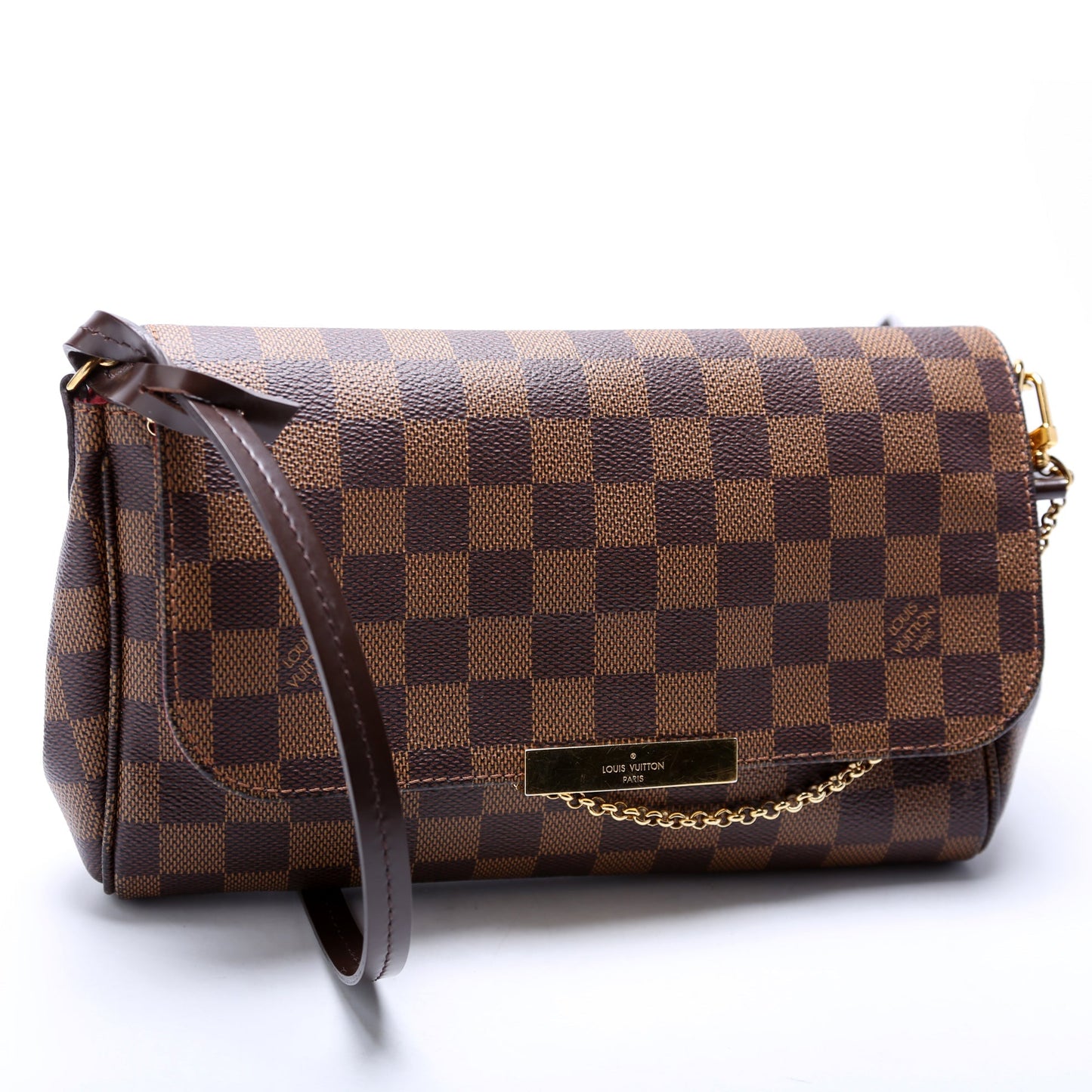 Louis Vuitton Favorite MM Ebene Damier Handbag Ebene 24