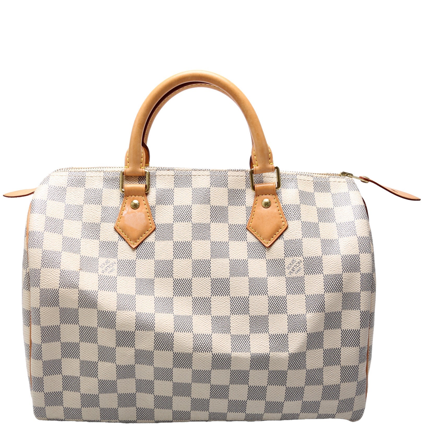 Louis Vuitton Speedy 30 Azur Damier Handbag Azur 38