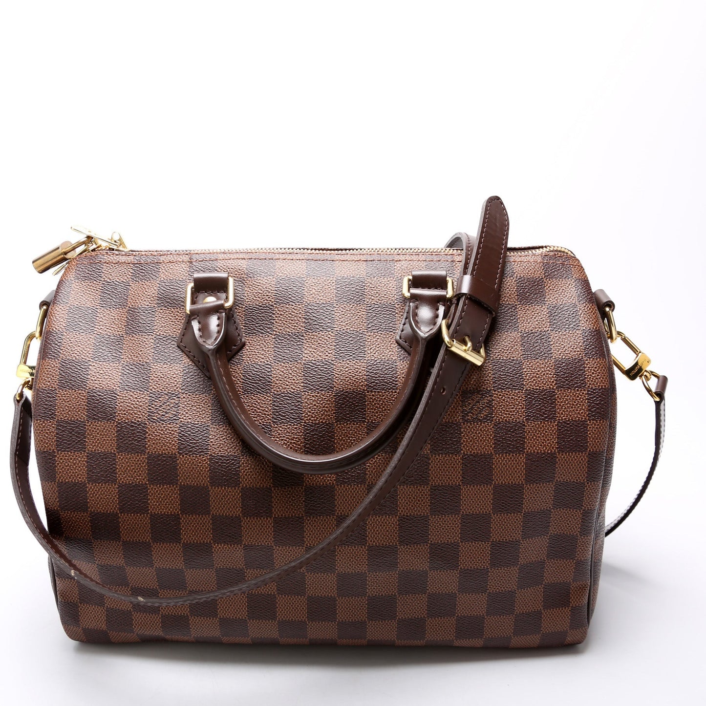 Louis Vuitton Speedy 30 Bandouliere Ebene Damier Handbag Ebene 28