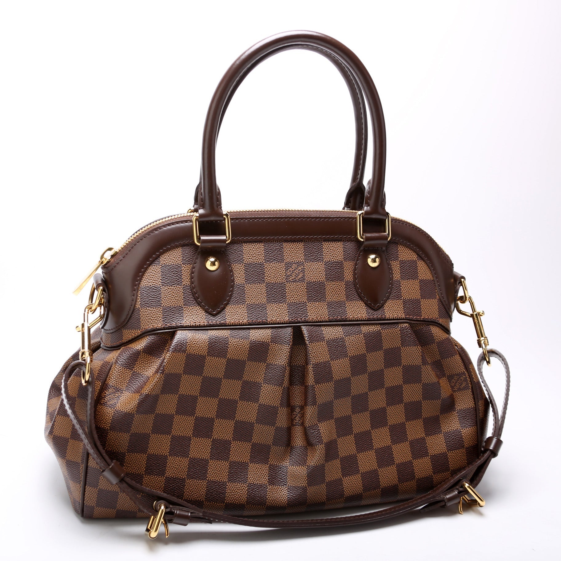Louis Vuitton Trevi Ebene PM Damier Handbag Ebene 6