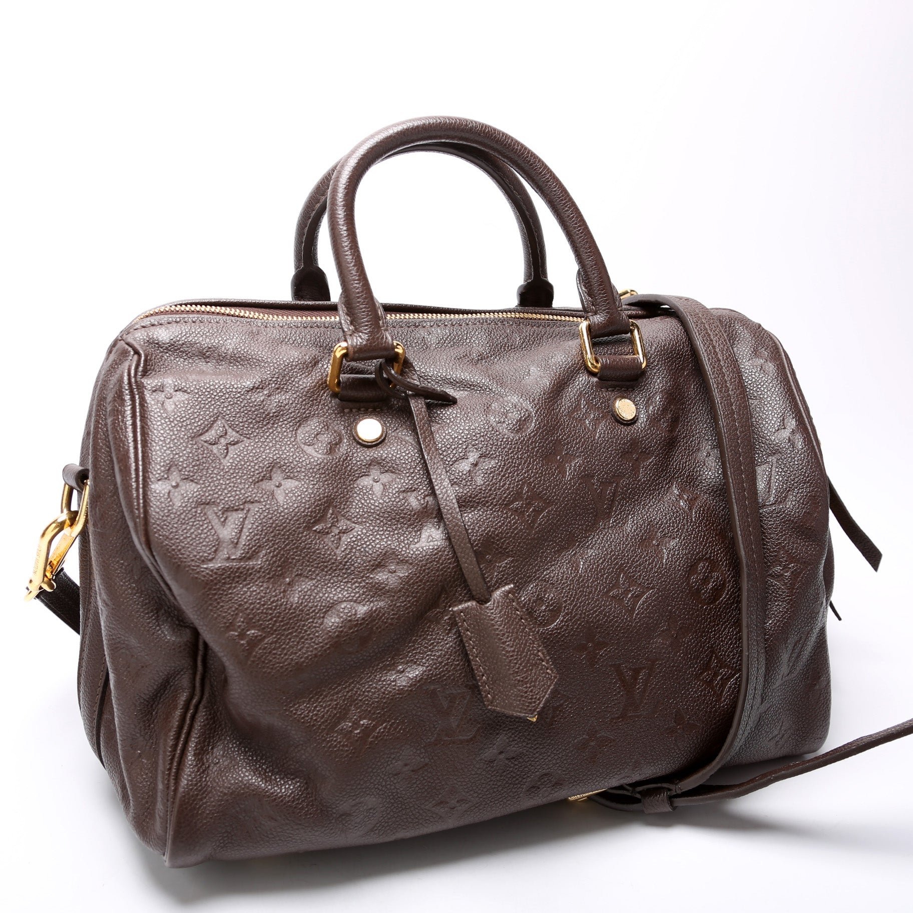 Louis Vuitton Speedy 30 Bandouliere Empreinte Handbag Empreinte 9