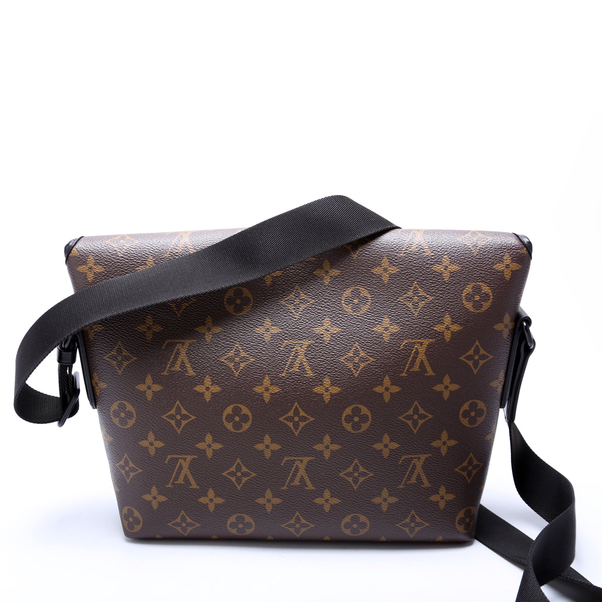 Louis Vuitton Magnetic Messenger Macassar Monogram Crossbody Bag Macassar Monogram