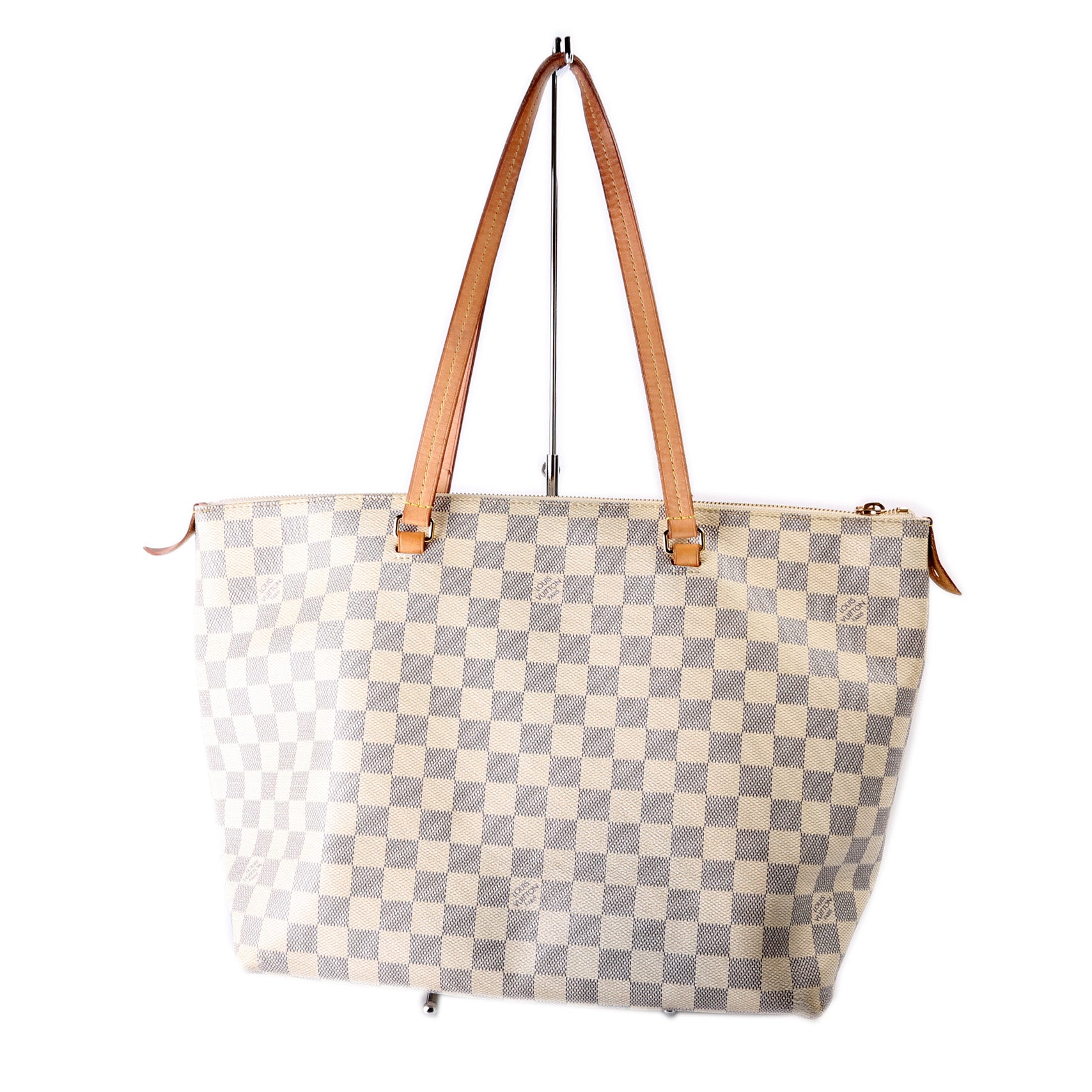 Louis Vuitton Iena MM Azur Damier Handbag Damier Azur