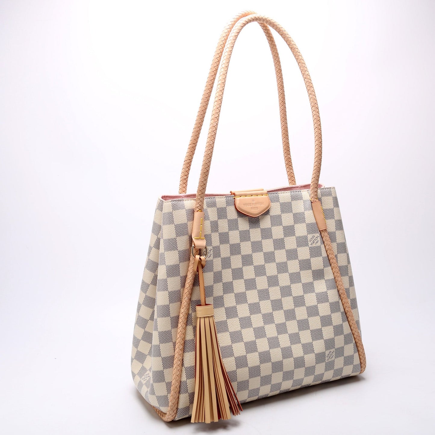Louis Vuitton Propriano Azur Damier Handbag Azur 10
