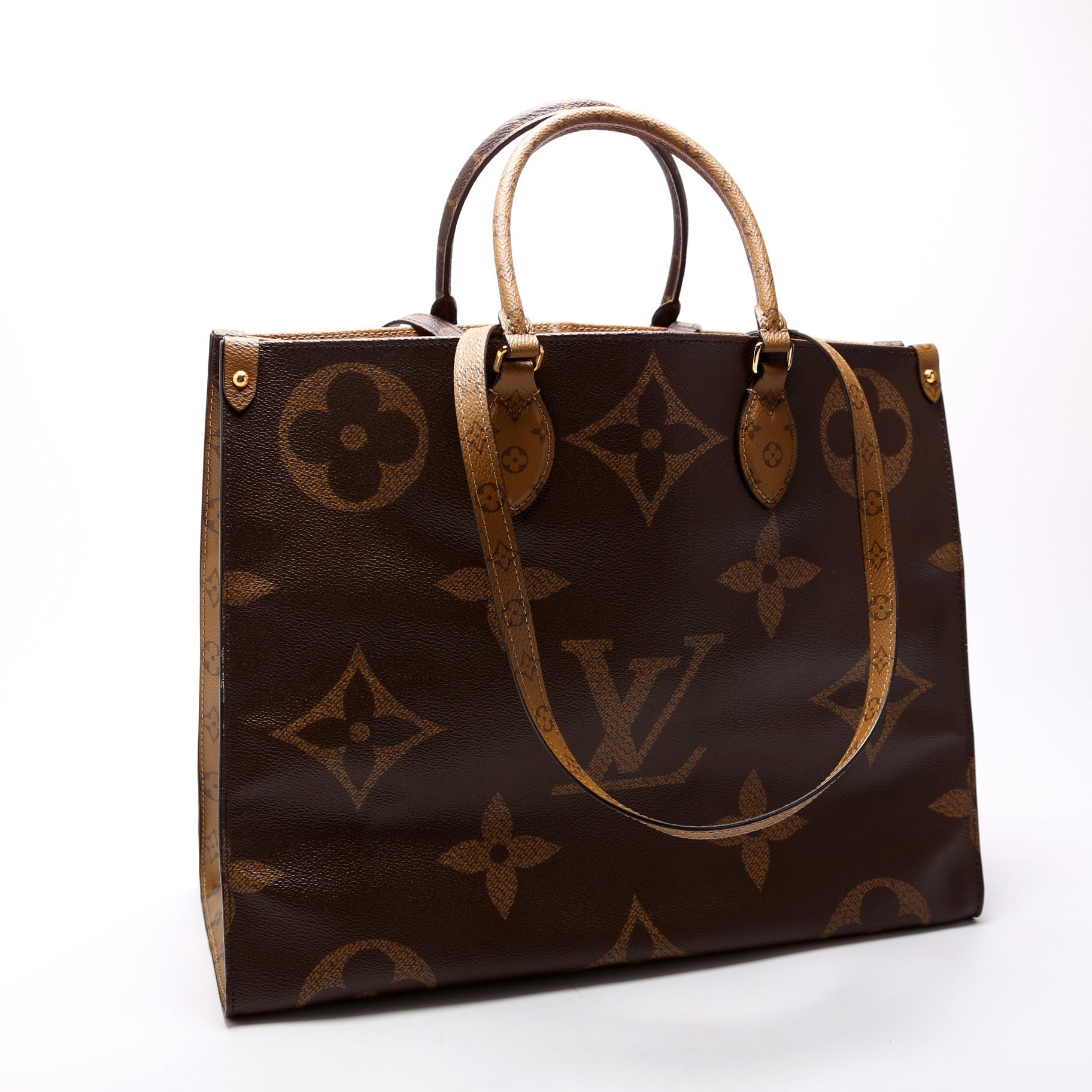 Louis Vuitton ONTHEGO GM Reverse Monogram Handbag Monogram 8