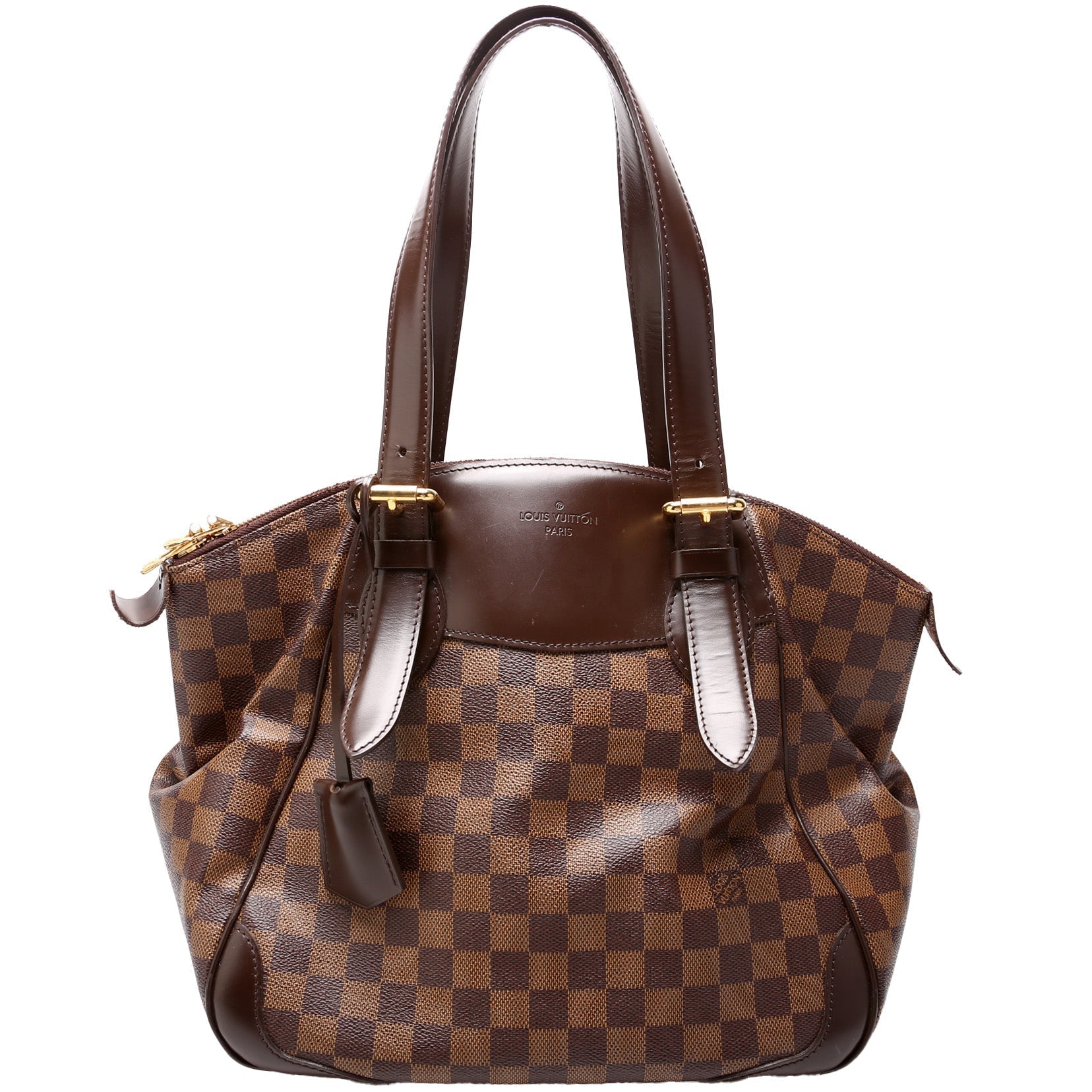 Louis Vuitton Verona Ebene MM Damier Handbag Ebene 14