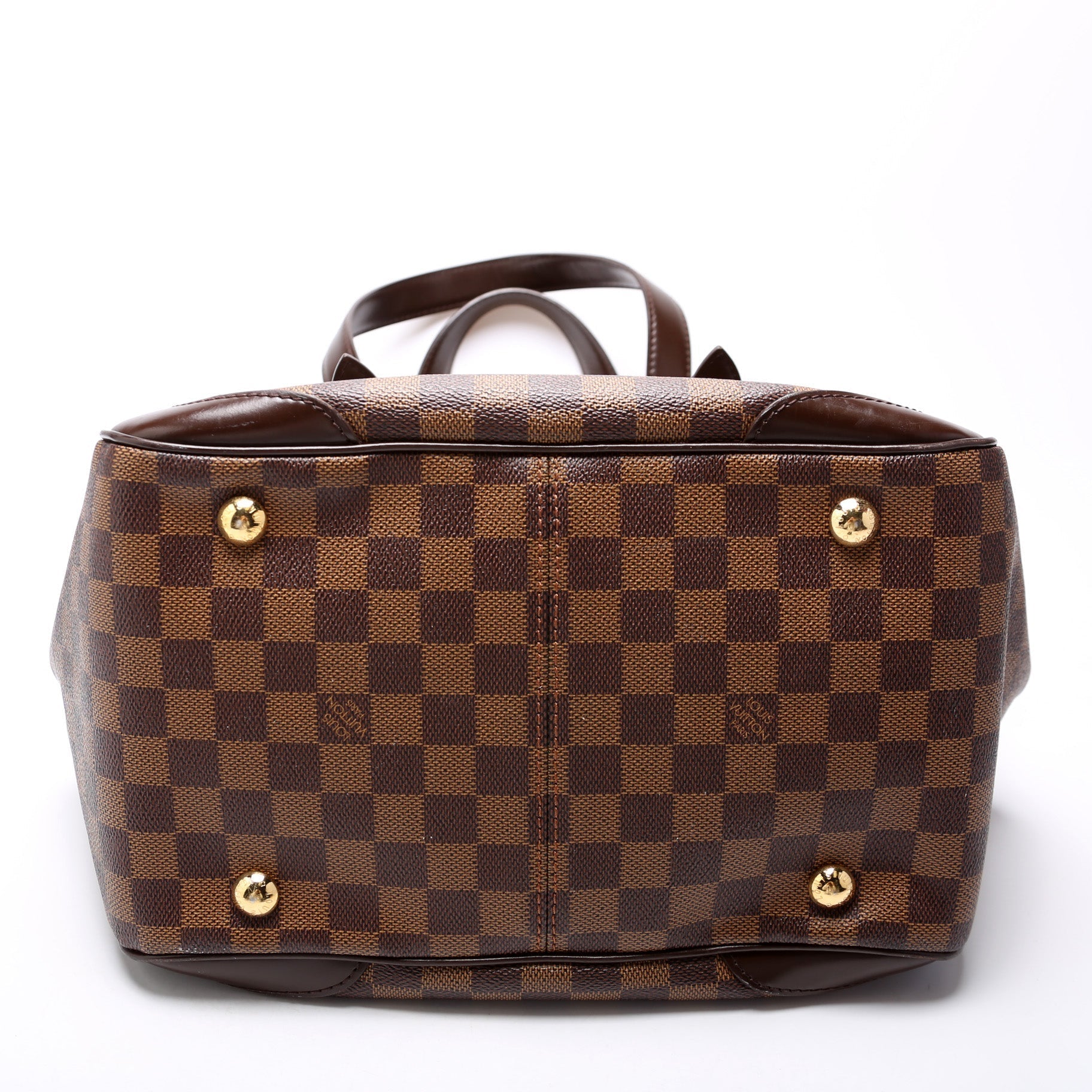 Louis Vuitton Verona Ebene MM Damier Handbag Ebene 14