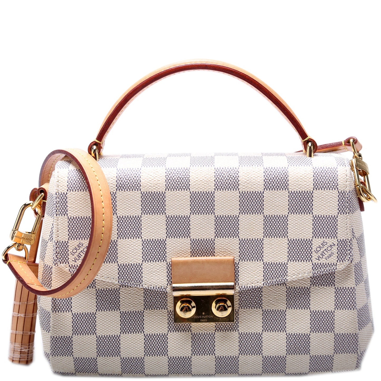 Louis Vuitton Croisette Azur Damier Handbag Azur 15