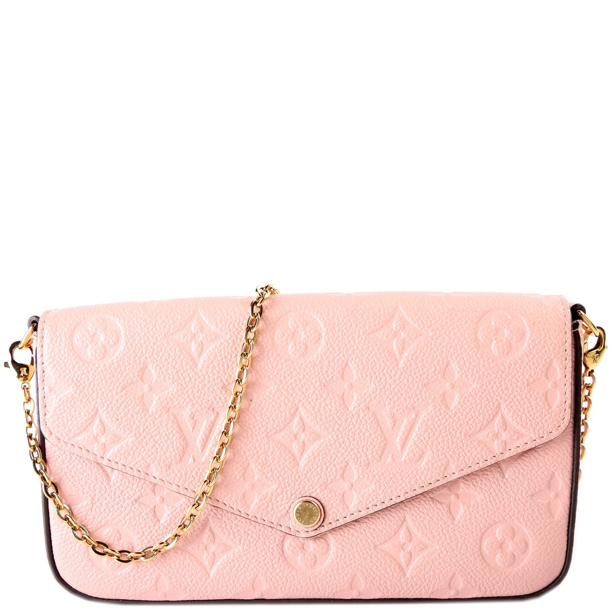 Louis Vuitton Pochette Felicie Empreinte Clutch Bag Empreinte 61
