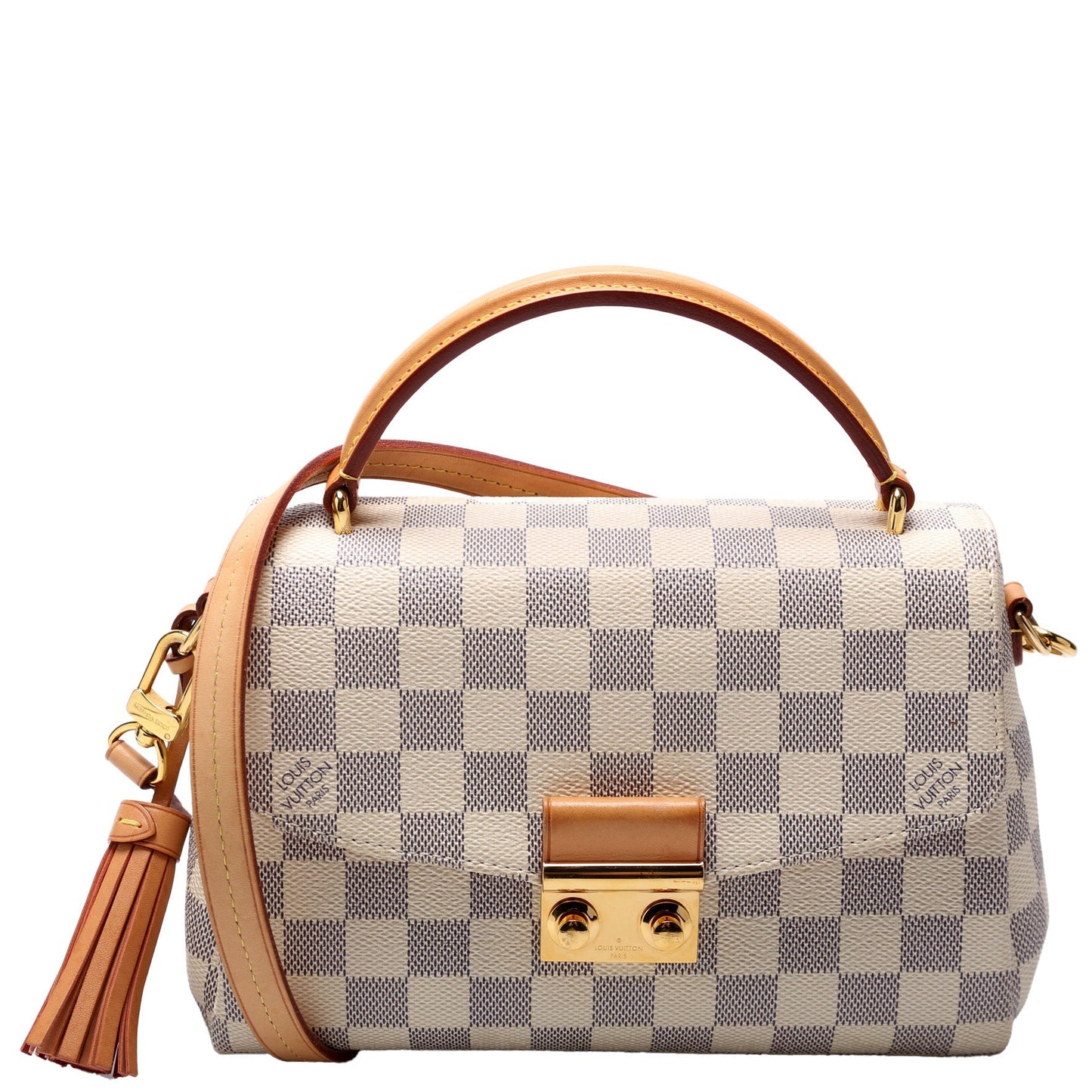 Louis Vuitton Croisette Azur Damier Handbag Azur 10