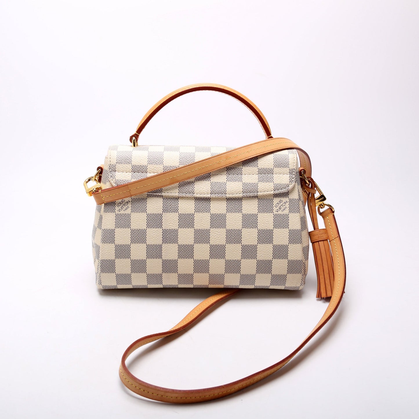 Louis Vuitton Croisette Azur Damier Handbag Azur 10