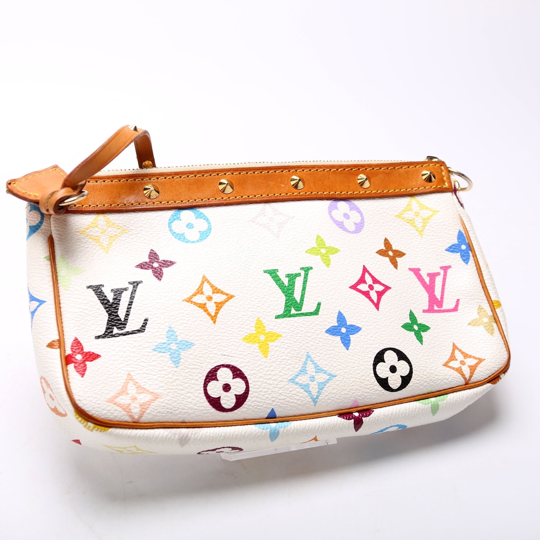 Louis Vuitton Pochette Accessoires Monogram Multicolor Clutch Bag Monogram 2