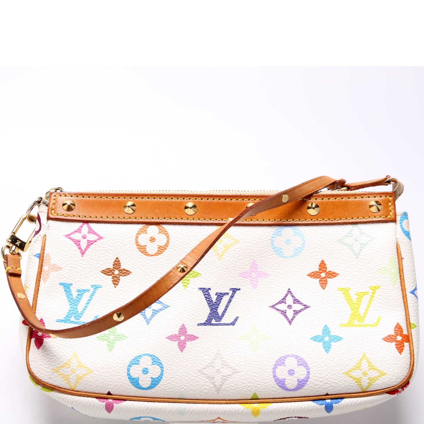 Louis Vuitton Pochette Accessoires Monogram Multicolor Clutch Bag Monogram 2