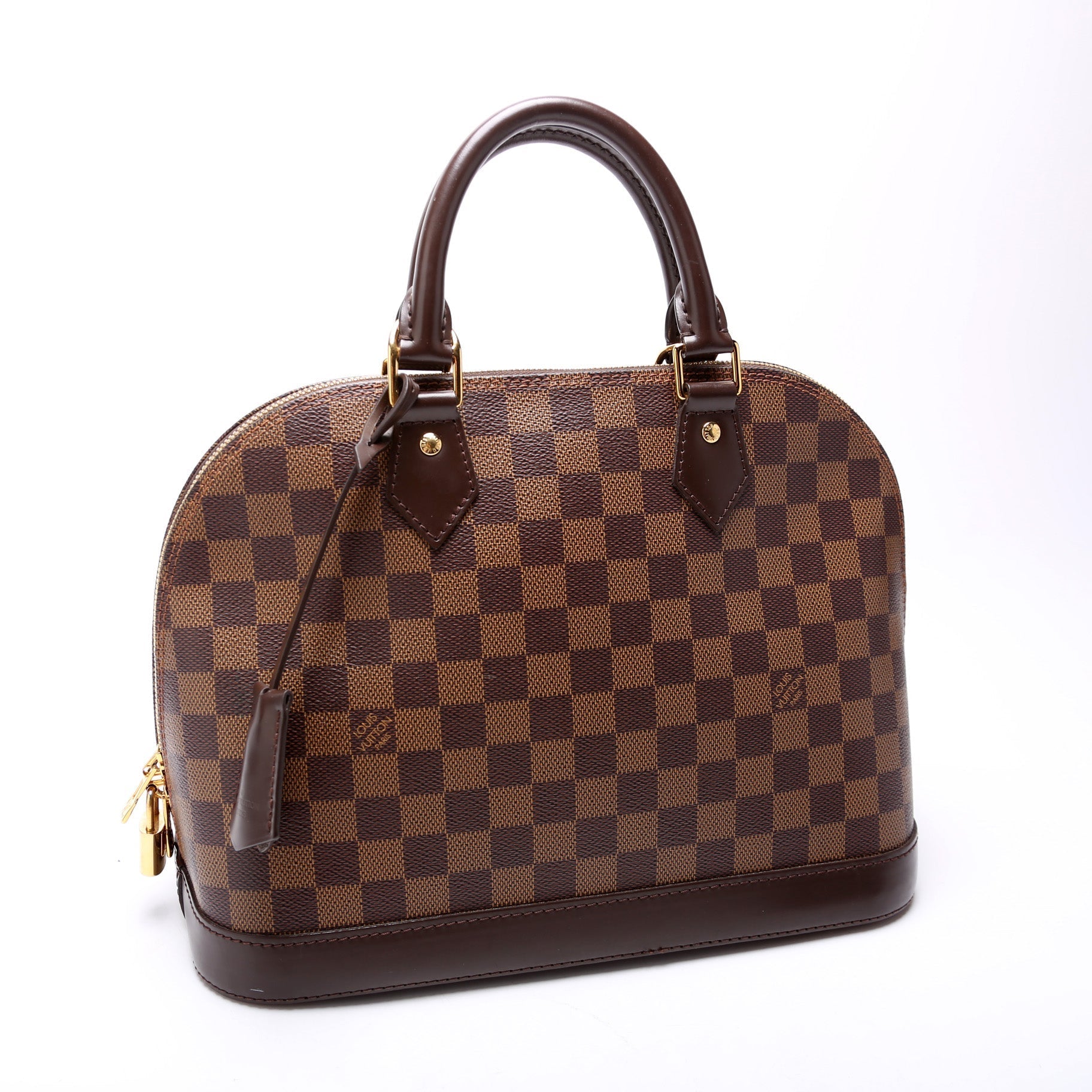 Louis Vuitton Alma PM Ebene Newer Damier Handbag Newer 4
